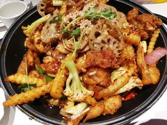 干锅牛蛙-渝蛙馆(新百店)