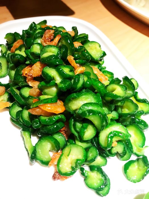 船歌鱼水饺(布吉万象汇店)金钩海米炒脆瓜图片 - 第3张