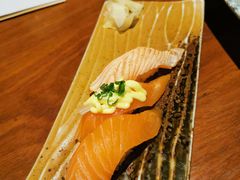 三文鱼三味拼盘寿司-千代武日本料理(开发区店)