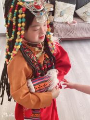 -后宫·古装汉服京剧儿童亲子全家福摄影