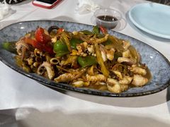 爆炒八爪鱼-阿尔法海鲜排档(爱琴海店)