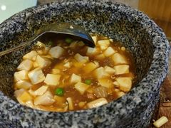 石锅鸡汤豆腐-绿茶餐厅(崇文门新世界店)