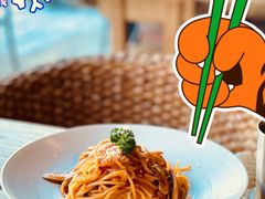 素蘑菇意面-大书房咖啡(中传国交店)