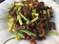 爆炒底筋-回香楼大连新派清真菜
