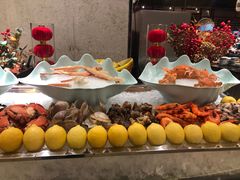 -广州万富希尔顿酒店-感趣自助餐厅·生蚝海鲜刺身