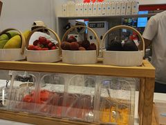 面包甜点陈列柜-兰熊鲜奶(昌平悦荟店)