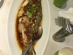 古法破布子蒸鲈鱼-汤城小厨•粤菜•靓汤(金宝街店)