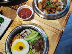 -明洞阿姨·韩式酱蟹烤肉·创意料理(三元桥店)