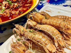 椒盐虾菇-王庄阿咪海鲜大排档(上下杭店)