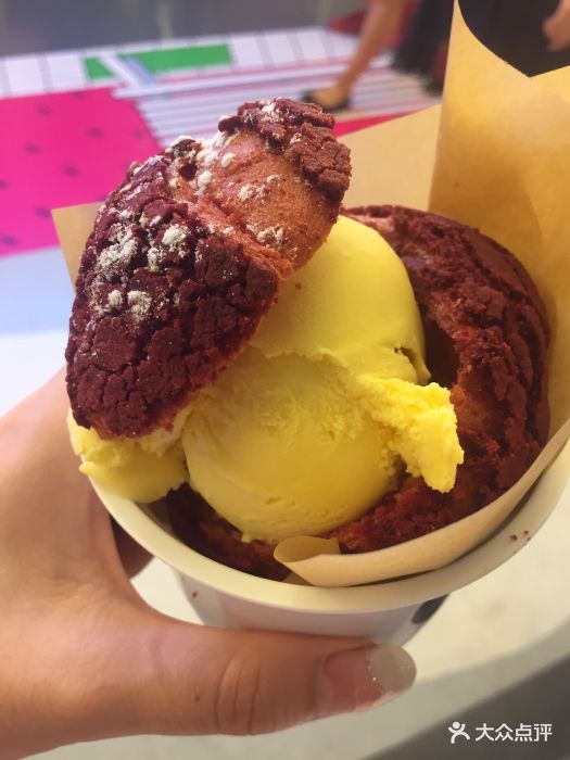 越打星yuetdasing(合生汇店)红丝绒冰淇淋泡芙图片 - 第7张