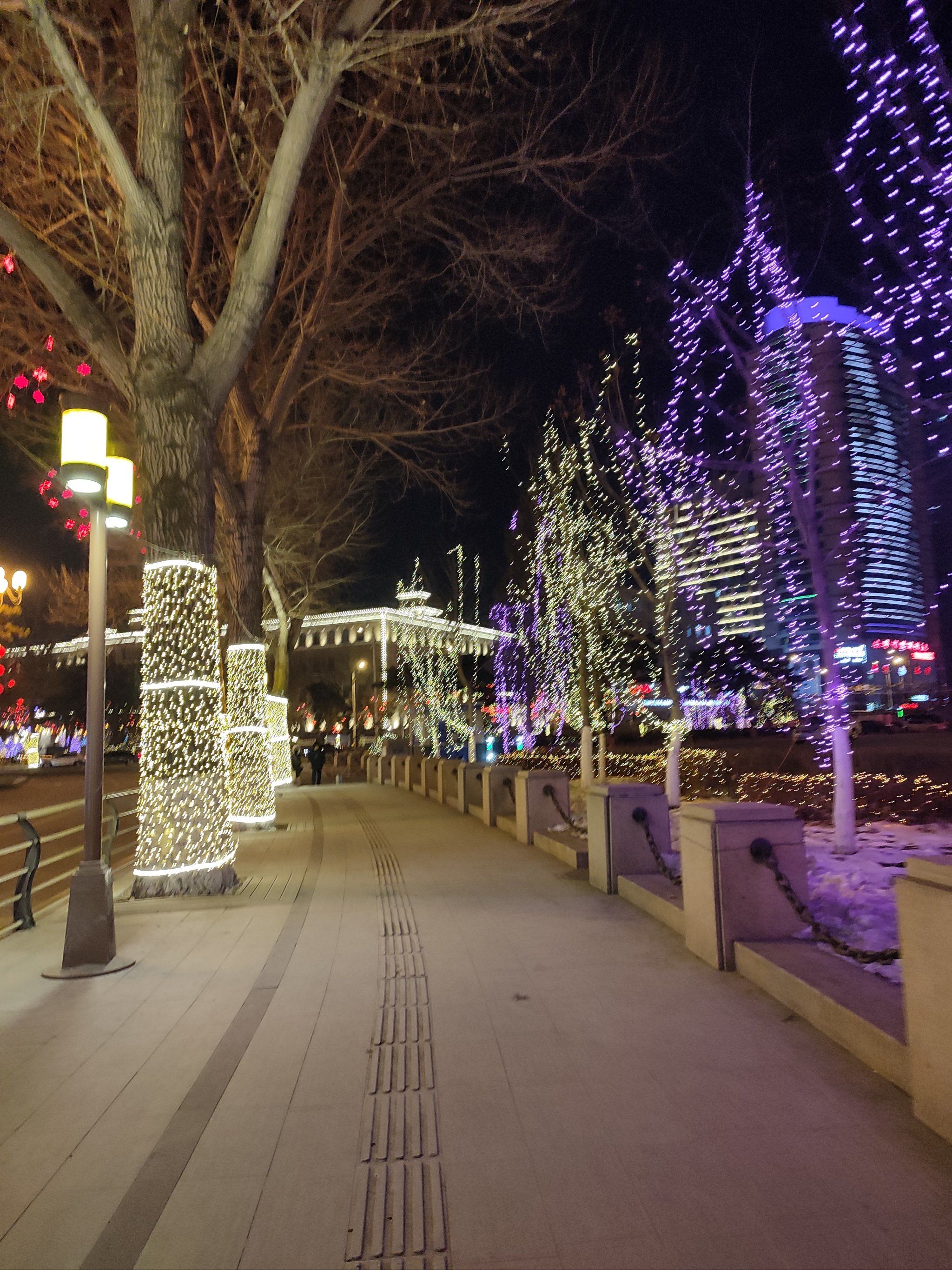 长春市人民广场夜景