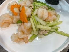 芦竹笋桃仁虾丸子-秦月轩·陕西家乡菜(阜成路·五棵松店)