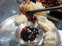 雪花流心糍粑-大虎老火锅(直港大道店)