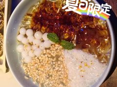 花田冰粉-绿茶餐厅(光谷世界城步行街店)