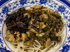 蛤蜊拌面-明呈黄鱼面馆(斜土路店)