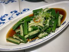 白灼秋葵-小菜园新徽菜(合肥滨湖世纪金源店)
