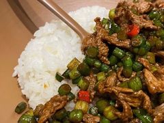孜然牛肉-德天顺盖码饭(人民西路店)