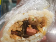 鸡蛋火腿-糯米包油条(武汉大学店)