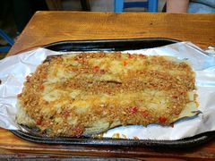 茄子-老东镇啤酒屋海鲜加工·蒸汽海鲜·海鲜烧烤(台东店)