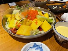 芒果蟹柳色拉-渔寿司·日本料理(艾尚天地店)