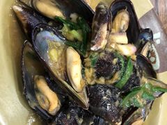 姜葱炒青口-贞姨美食·老字号海鲜大排档