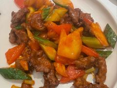 牛肉炒菠萝-神仙馆(衡山路店)