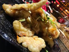 -东来菜馆•手抓海鲜家常菜•海鲜锅贴(鸽子窝店)
