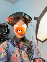 -后宫·古装汉服京剧儿童亲子全家福摄影