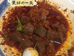 辣子蒜羊血-大厨小馆(华阳城店)