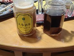 -果松木炭酸菜铜火锅·外婆参鸡汤