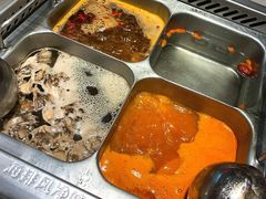 菌汤锅底-海底捞火锅(河东万达广场店)