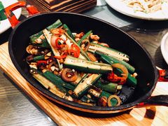 小炒秋葵-小大董·烤鸭(观景餐厅·南京西路店)