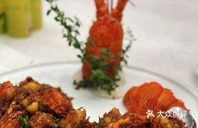 Black Truffle Fragrant Rice with Persian Lobster