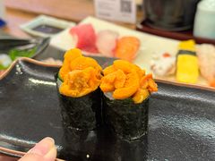 海胆寿司-元祖ぶっち切り寿司 魚心(三宫店)