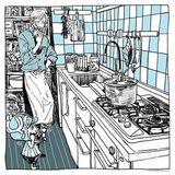 漫迷们！海贼速描插画创意之作[礼花]不一样的温馨