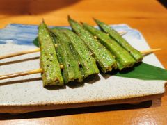 烤秋葵-鸟鸣门屋台料理(金帝银泰店)