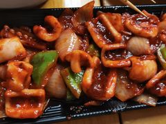 爆炒鱿鱼-炒豆合作社(东四总店)