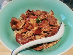 蛏蛤爆肝面-人间酒暖·Go blanc·烧鸟·深夜食堂(陆家嘴店)