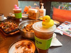 泡菜炒鱿鱼-쌍화점 霜花店·朝鲜族料理(徐家汇店)