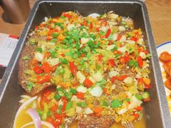 鲜椒烤鱼-师傅说·湘菜馆(双井店)