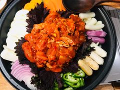 春川芝士铁板肥牛鸡-韩见·韩式拌饭·炸鸡(石厦店)