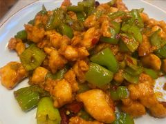 辣子鸡丁盖饭-春饼家常菜(百子湾店)