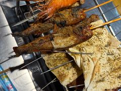 烤深海大虾-古彭7只羊·招牌白串·碳锅羊肉旗舰店