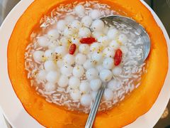 南瓜酒酿小圆子-玫瑰厅上海菜(兴国路店)