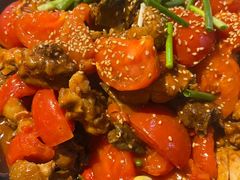 -贵州辣子鸡番茄鸡