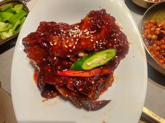 -草家酱蟹炭火烤肉店(珲春南路一店)