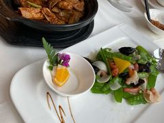 兰豆炒兰花蚌-广州塔晖粤轩中餐厅