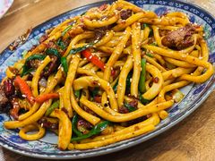 攒劲的干煸炒面-清真·玛丽亚新疆菜主题餐厅(浙江中路店)