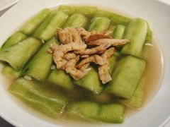 上汤蝦干浸时蔬-桃花源小厨