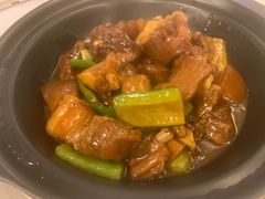 蚝豉苦瓜焖土猪肉-朱仔记食府(江南大道店)